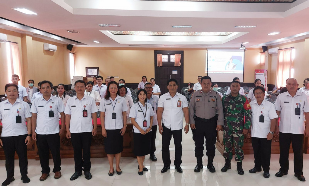 KEGIATAN RAPAT LOKMIN LINTAS SEKTOR TRIWULAN 2 KECAMATAN PETANG
